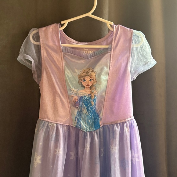 Disney Frozen Purple and Blue Dress - Picture 1 of 7
